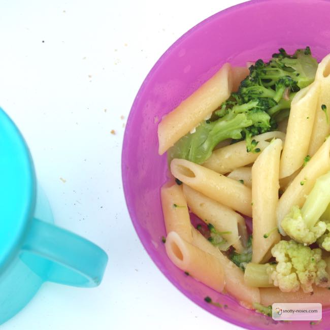 Broccoli and Cauliflower pasta. An easy, healthy recipe.