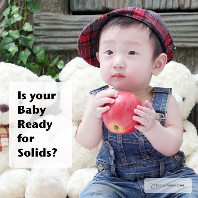 Introducing Solids. Am I ready? By a paediatrician