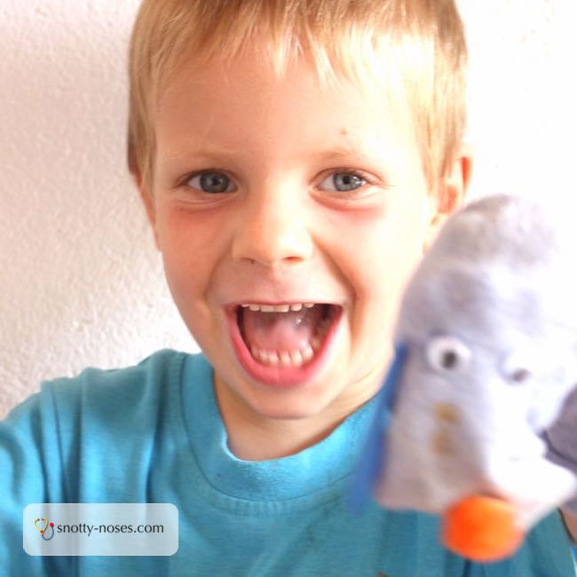 How to Make Easy Peasy Sock Puppets. A simple and easy activity that recycles old socks.