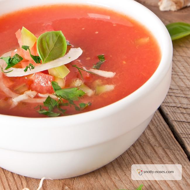 Gaspacho Recipe. Healthy and refreshing and really easy to make.