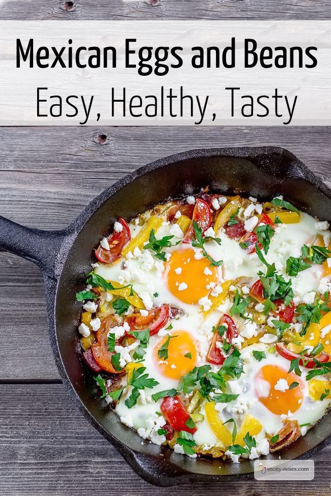 Huevos Rancheros Recipe. A really healthy egg breakfast that your kids will love.