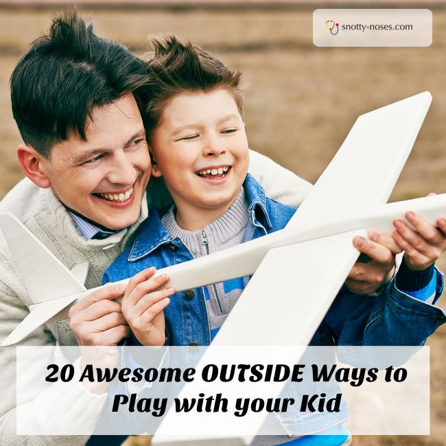20 Awesome Outdoor activities for your kids. Turn off the TV and go and connect with your kids outside!