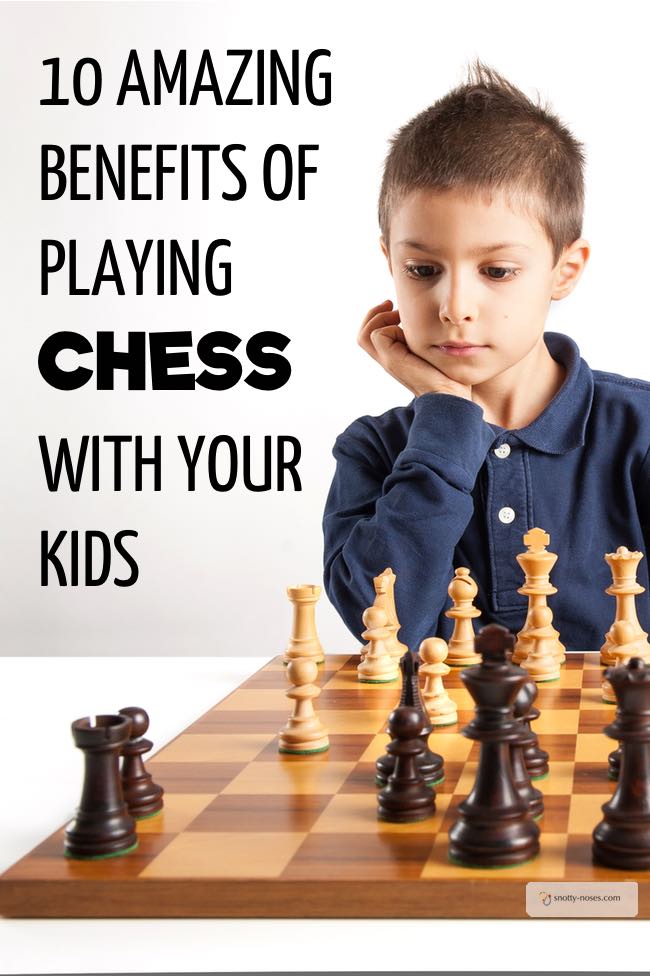 10 Amazing Benefits of Playing Chess with Your Kids. Have you ever thought about playing chess with your kids? It's great fun AND it's great for those little brains as well.