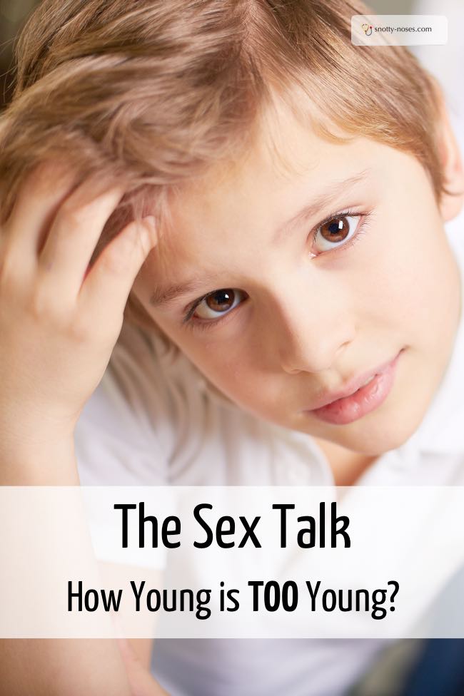 The Sex Talk. How Young is Too Young?