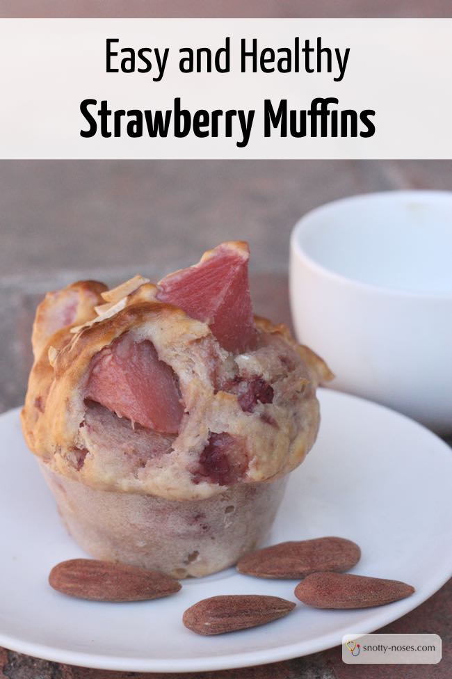 Healthy and Easy Strawberry Muffin Recipe. Muffins are so easy when you know the secret trick. So easy, your kids can cook these strawberry muffins