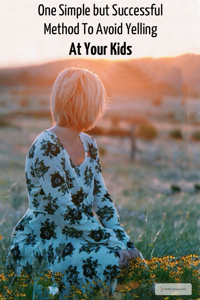 One Simple and Successful Method to Avoid Yelling at Your Kids. Kids can be so frustrating. We cope with so much until suddenly we snap. Here's a really easy way to regain your composure and avoid loosing your temper with your kids.