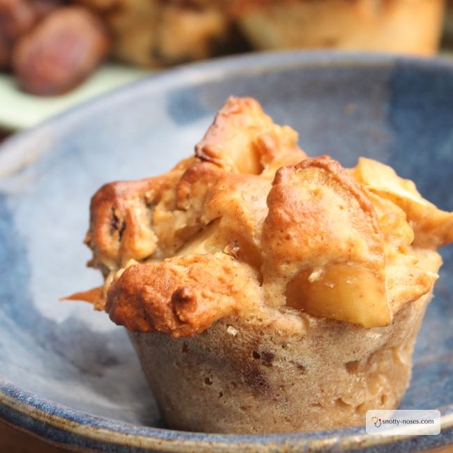 Easy Date and Almond Muffins that Won't Last Very Long. A really easy and healthy recipe that your kids will love making but love eating even more.