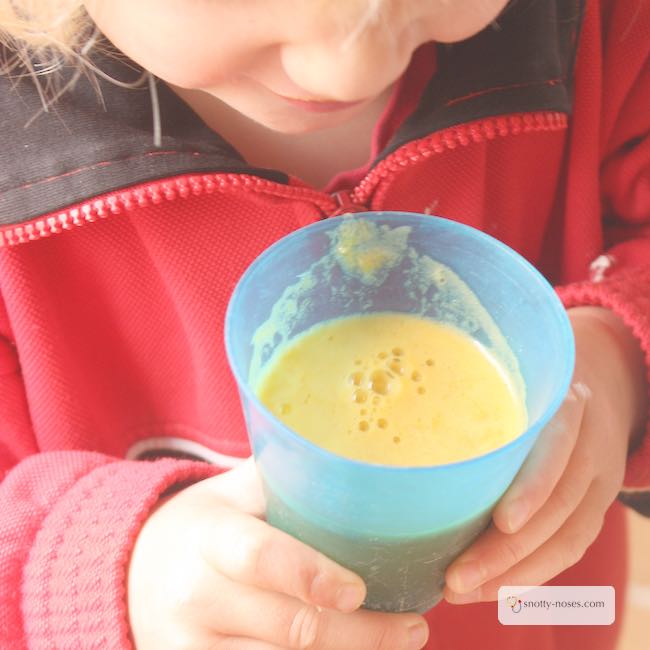 A Simple Healthier Alternative to Fizzy Soda. My kids love making homemade fizzy orange juice. What a treat!