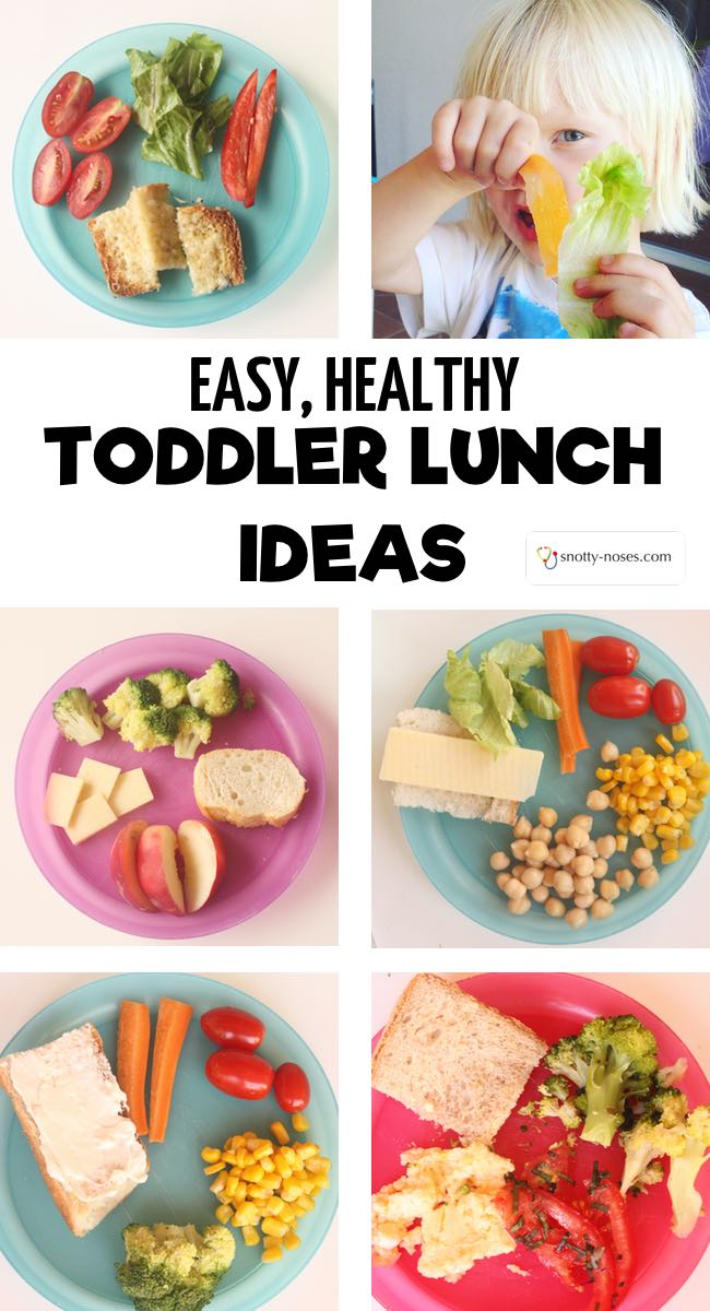 Easy, healthy toddler lunch ideas