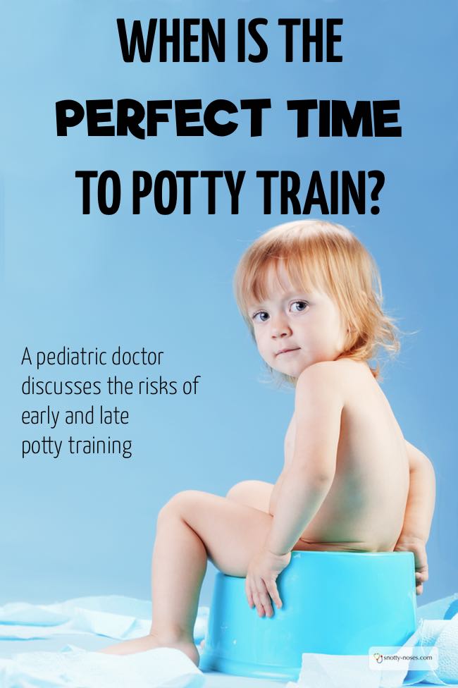 When Is the Perfect Time to Start Potty Training? A paediatric doctor discusses the risks of early and late potty training.