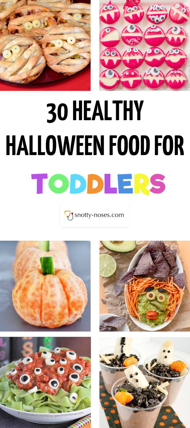 30 Healthy Halloween Snacks and Foods for your Toddler