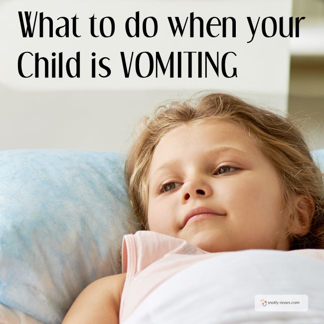 What to do when your child is vomiting