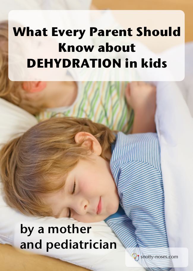 Signs of dehydration in children and babies. Children and babies can get dehydrated when they are unwell. Make sure you know what to look for. So useful and written by a pediatric doctor.