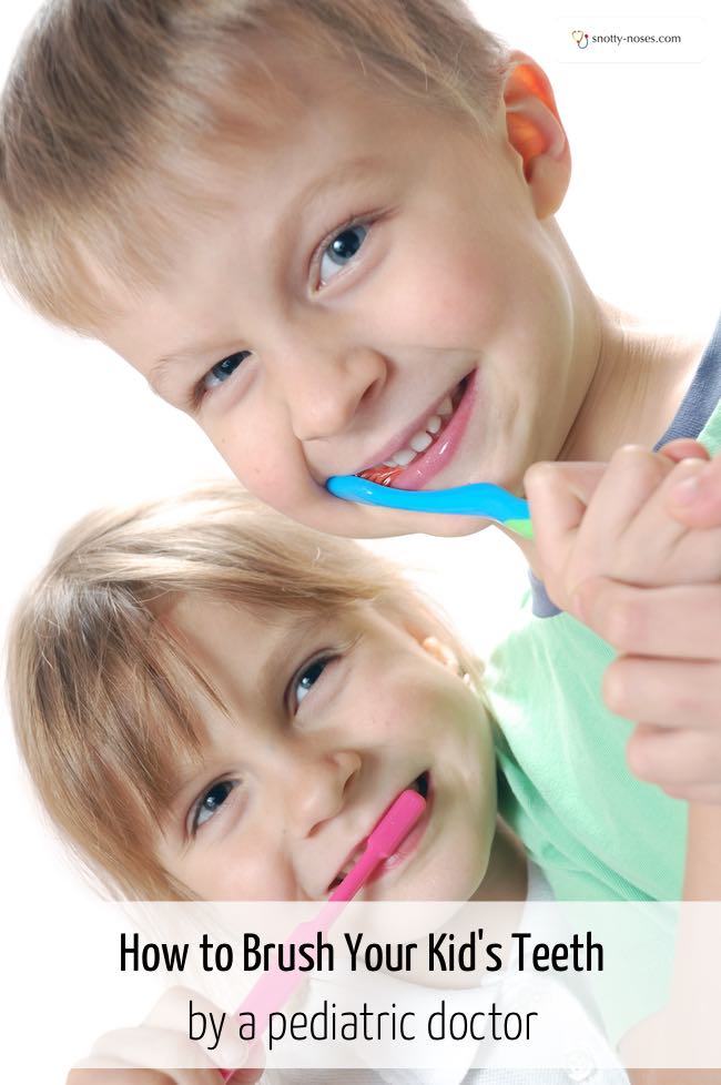 Brushing Your Children's Teeth by a pediatrician