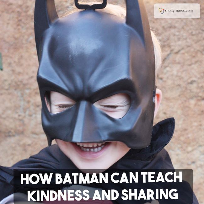 How Batman can Teach Kindness and Sharing