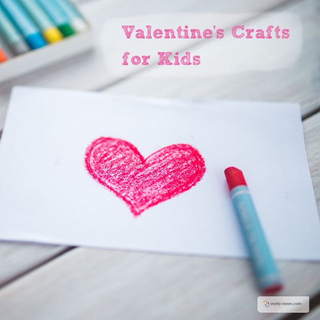 20 Awesome Valentine Crafts for Kids. What better way to tell some one you love them with a homemade valentine craft?